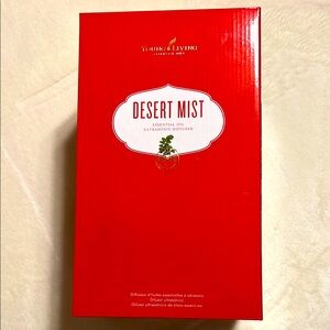 Young Living Desert Mist Essential Oil Diffuser. H 9”, D 6”
